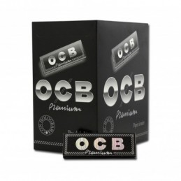 Papel OCB Premium Negro 78mm | Librito de 50 Hojas