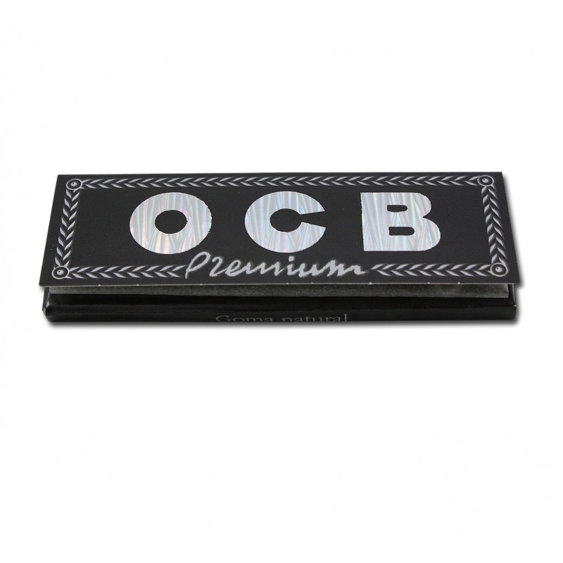 Papel OCB Premium Negro 78mm | Librito de 50 Hojas