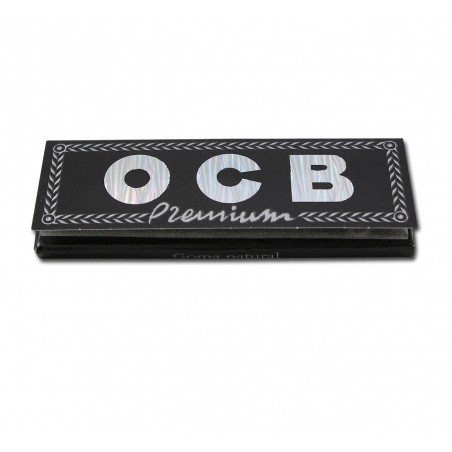 Papel OCB Premium Negro 78mm | Librito de 50 Hojas