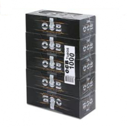 Pack de 5 cajas de tubos OCB 200 de filtro normal de 15mm