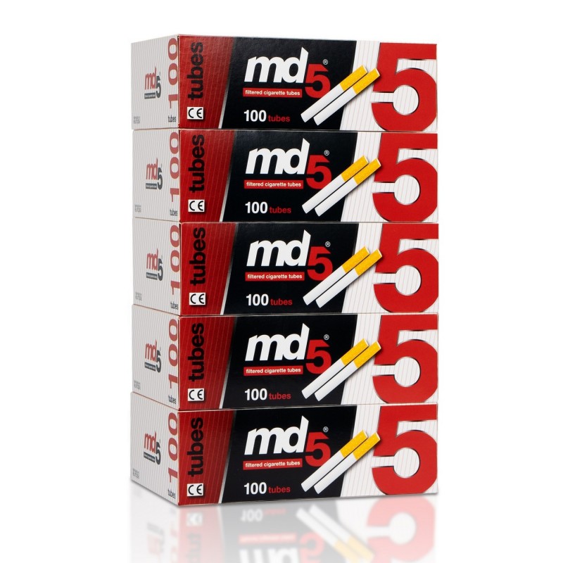 Tubos MD5 100 Filtro Normal | Pack 10 Cajas | TodoFumadores