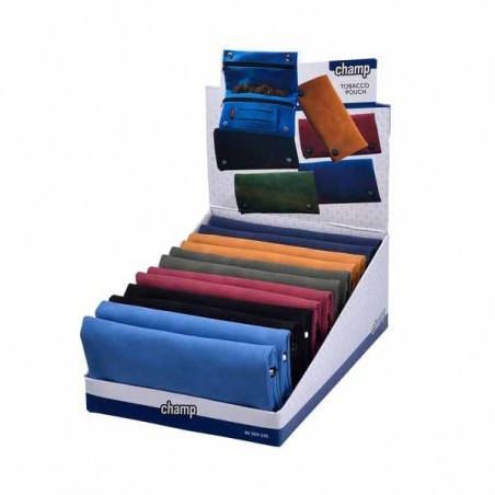Bolsa Tabaquera Champ Suede Doble Ranura | TodoFumadores
