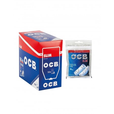 Filtros OCB Slim 6mm con Goma | Caja de 150 unidades