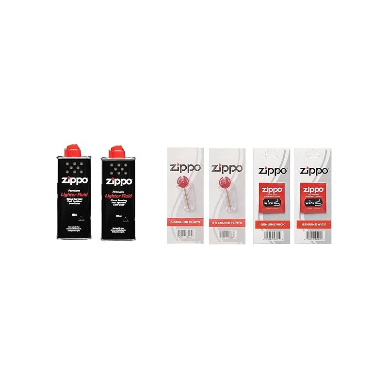 Kit Mantenimiento Zippo Completo al Mejor Precio | Todofumadores