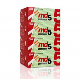 Tubos MD5 500 Filtro Largo (Pack 10 Cajas - 5.000 Tubos)