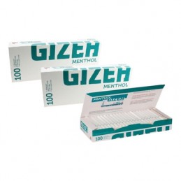 Tubos Gizeh menthol 100...