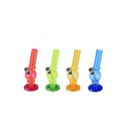 Bong mini Acrílico CHAMP Rasta 15cm