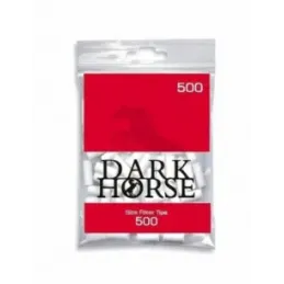 CAJA DE FILTROS DARK HORSE 6mm 500 uds