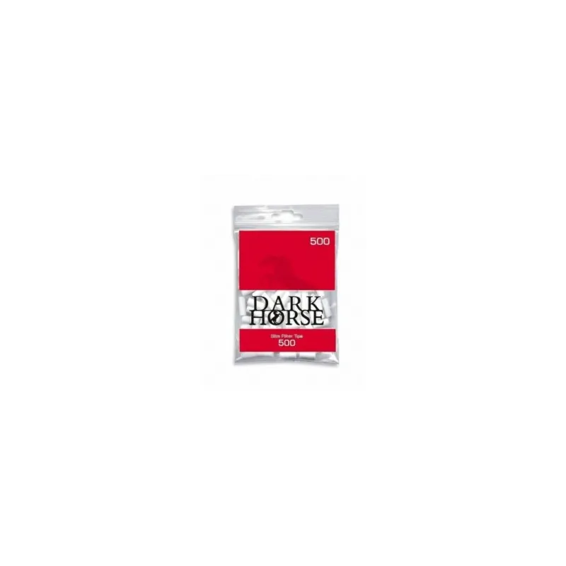 CAJA DE FILTROS DARK HORSE 6mm 500 uds