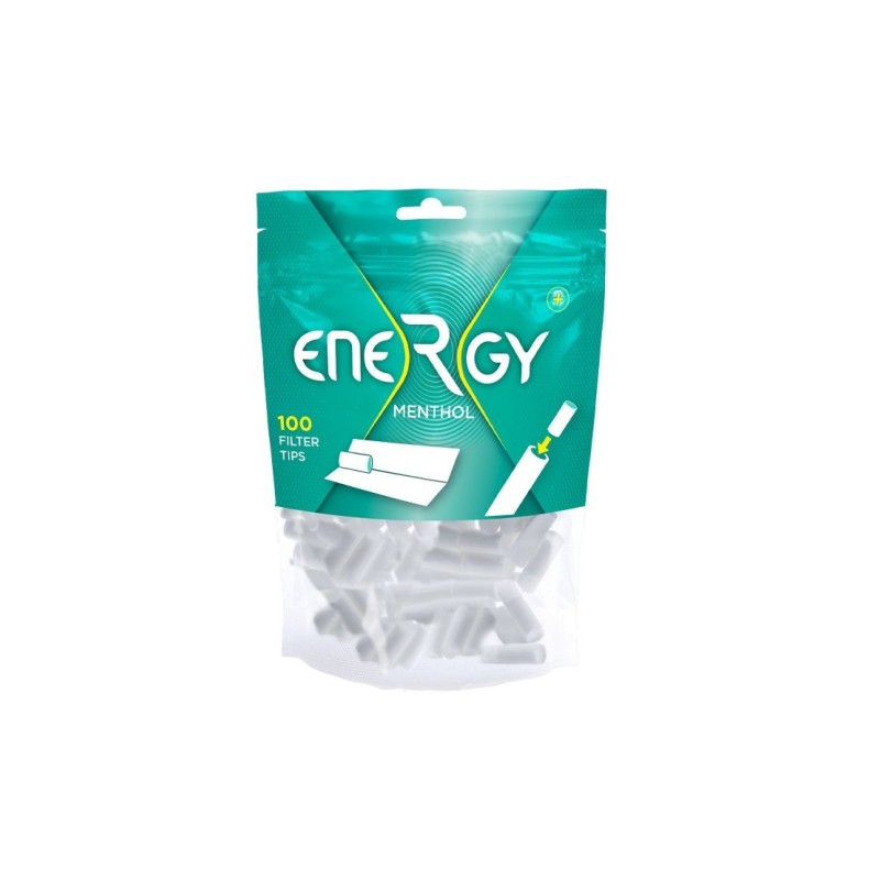 Caja de filtros Energy Menthol